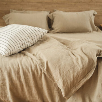 Organic Linen Duvet Cover Natural Comfort