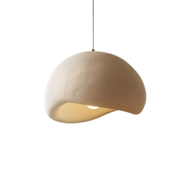 Contemporary Stone-Texture Pendant Lights - Ambient Warm Glow 1