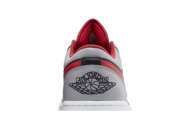 Air Jordan 1 Low 'Cement Fire Red' 553558-060 - Image 7