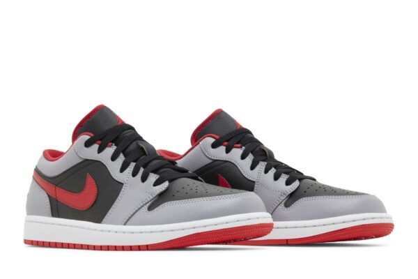 Air Jordan 1 Low 'Cement Fire Red' 553558-060 - Image 8