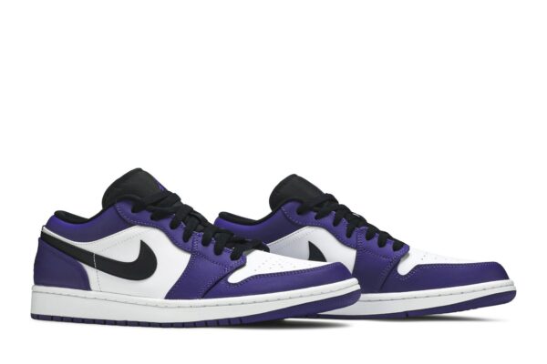 Air Jordan 1 Low 'Court Purple' 553558-500 - Image 8