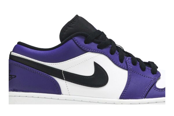 Air Jordan 1 Low 'Court Purple' 553558-500 - Image 2