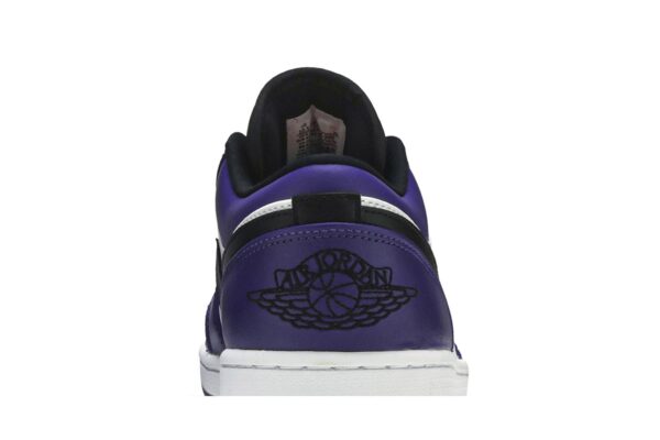 Air Jordan 1 Low 'Court Purple' 553558-500 - Image 7