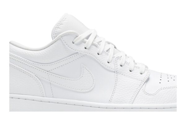 Air Jordan 1 Low 'Triple White' 553558-130 - Image 2