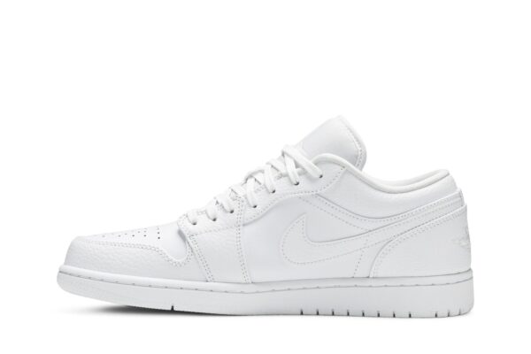 Air Jordan 1 Low 'Triple White' 553558-130 - Image 3