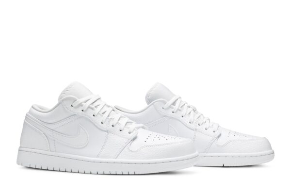 Air Jordan 1 Low 'Triple White' 553558-130 - Image 8
