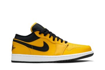 Air Jordan 1 Low 'University Gold Black' 553558-700