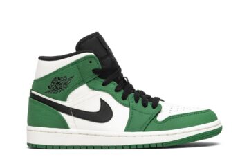 Air Jordan 1 Mid 'Pine Green' 852542-301