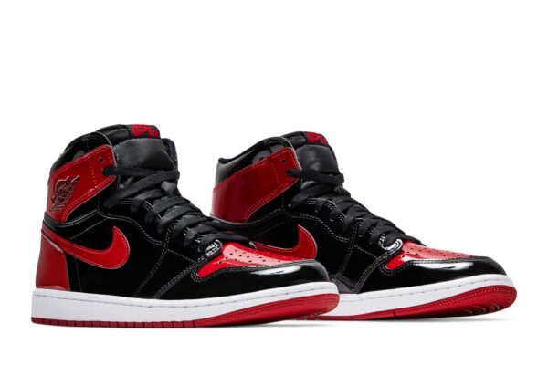Air Jordan 1 Retro High OG 'Patent Bred' 555088-063 - Image 8