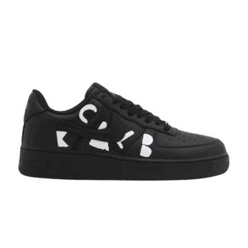 BLACK Comme des Garçons  x Nike Air Force 1 Low Retro 'Black' Dover Street Market Exclusive IB9949-001