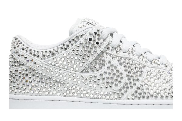Cactus Plant Flea Market  x Nike Swarovski  x Nike Dunk Low 'Pure Platinum' CZ2670-001 - Image 2