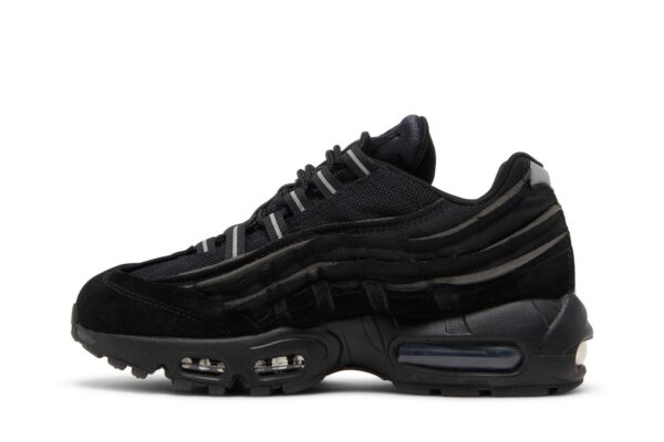 Comme des Garçons  x Nike Air Max 95 'Black' CU8406-001 - Image 3