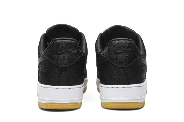 Fragment Design  x Nike CLOT  x Nike Air Force 1 'Black Silk' CZ3986-001 - Image 6