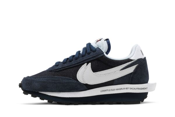 Fragment Design  x Nike sacai  x Nike LDV Waffle 'Blackened Blue' DH2684-400 - Image 3