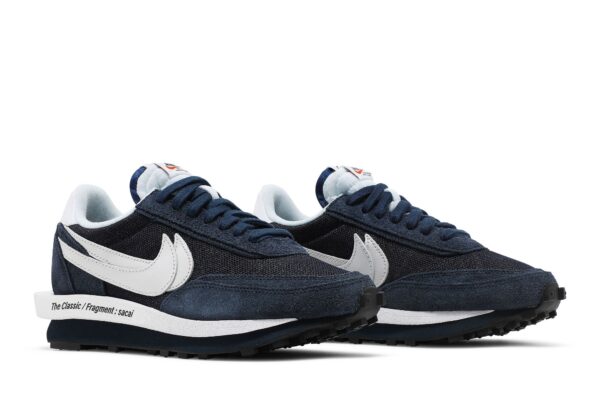 Fragment Design  x Nike sacai  x Nike LDV Waffle 'Blackened Blue' DH2684-400 - Image 8