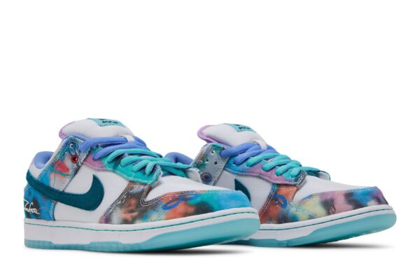 Futura Laboratories  x Nike Dunk Low SB 'Bleached Aqua' HF6061-400 - Image 8