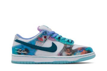 Futura Laboratories  x Nike Dunk Low SB 'Bleached Aqua' HF6061-400