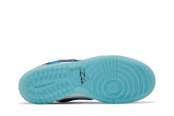 Futura Laboratories  x Nike Dunk Low SB 'Bleached Aqua' HF6061-400 - Image 4