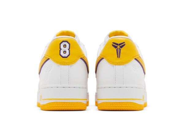 Kobe Bryant  x Nike Air Force 1 Low Retro QS 'Lakers Home' FZ1151-100 - Image 6