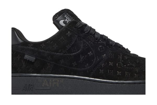 Louis Vuitton  x Nike Air Force 1 Low 'Triple Black' 1A9V-BLACK-LOW - Image 2