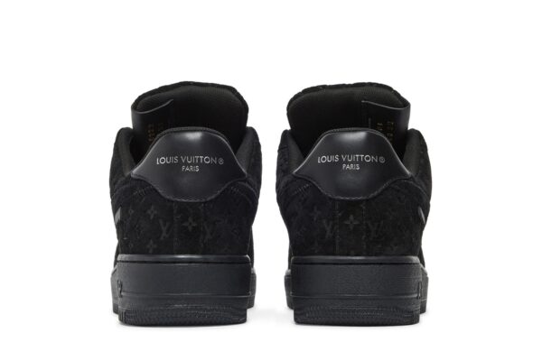 Louis Vuitton  x Nike Air Force 1 Low 'Triple Black' 1A9V-BLACK-LOW - Image 6