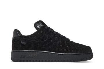 Louis Vuitton  x Nike Air Force 1 Low 'Triple Black' 1A9V-BLACK-LOW