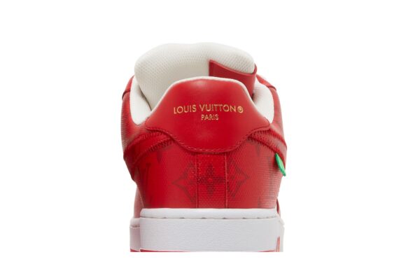 Louis Vuitton  x Nike Air Force 1 Low 'White Comet Red' 1A9V-WHITE-RED - Image 7
