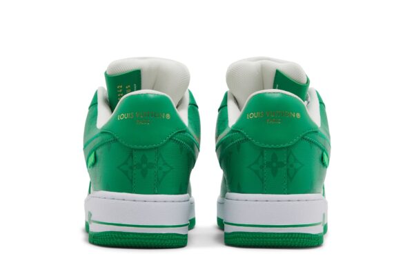Louis Vuitton  x Nike Air Force 1 Low 'White Gym Green' 1A9V-WHITE-GREEN - Image 6