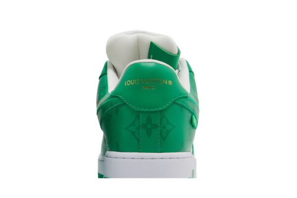 Louis Vuitton  x Nike Air Force 1 Low 'White Gym Green' 1A9V-WHITE-GREEN - Image 7