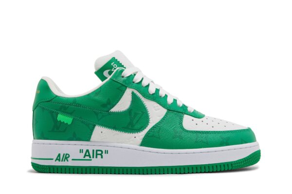 Louis Vuitton  x Nike Air Force 1 Low 'White Gym Green' 1A9V-WHITE-GREEN