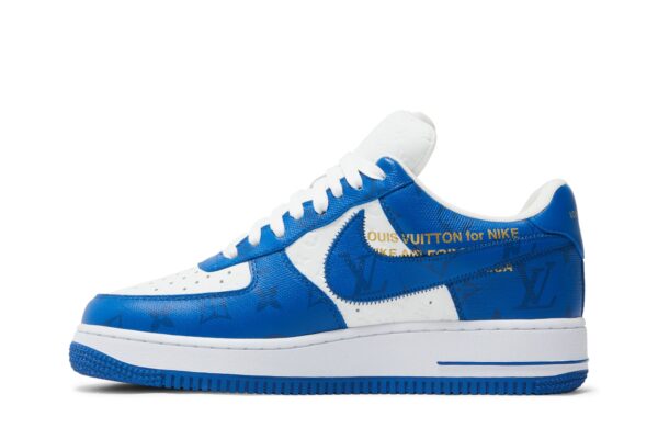 Louis Vuitton  x Nike Air Force 1 Low 'White Team Royal' 1A9V-WHITE-ROYAL - Image 3