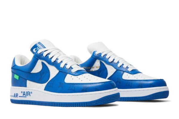 Louis Vuitton  x Nike Air Force 1 Low 'White Team Royal' 1A9V-WHITE-ROYAL - Image 8