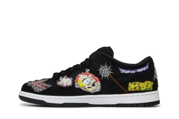 Neckface  x Nike Dunk Low Pro SB DQ4488-001 - Image 3