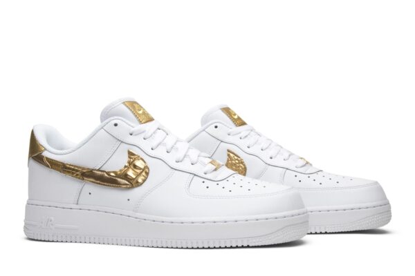 Nike CR7 x Air Force 1 Low 'Golden Patchwork' AQ0666-100 - Image 8