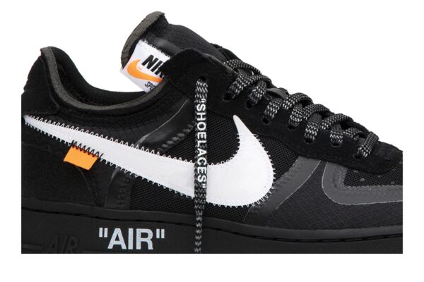 Off-White  x Nike Air Force 1 Low 'Black' AO4606-001 - Image 2