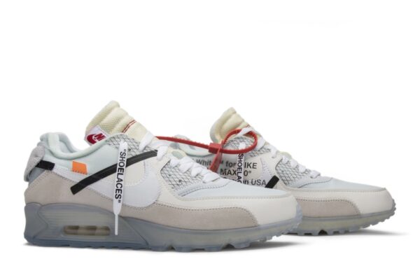 Off-White  x Nike Air Max 90 'The Ten' AA7293-100 - Image 8