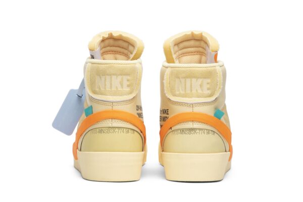 Off-White  x Nike Blazer Mid 'All Hallows Eve' AA3832-700 - Image 6
