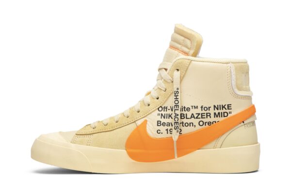 Off-White  x Nike Blazer Mid 'All Hallows Eve' AA3832-700 - Image 3