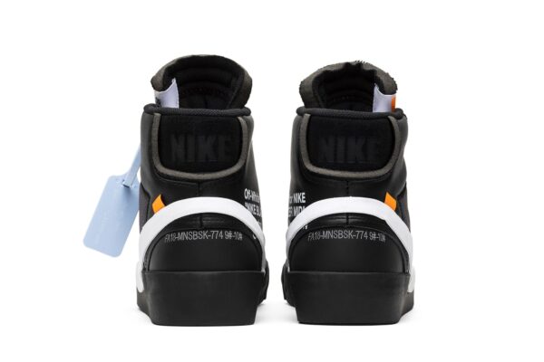 Off-White  x Nike Blazer Mid 'Grim Reapers' AA3832-001 - Image 6