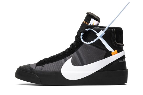 Off-White  x Nike Blazer Mid 'Grim Reapers' AA3832-001 - Image 9