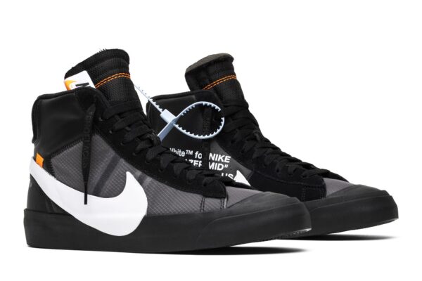 Off-White  x Nike Blazer Mid 'Grim Reapers' AA3832-001 - Image 8