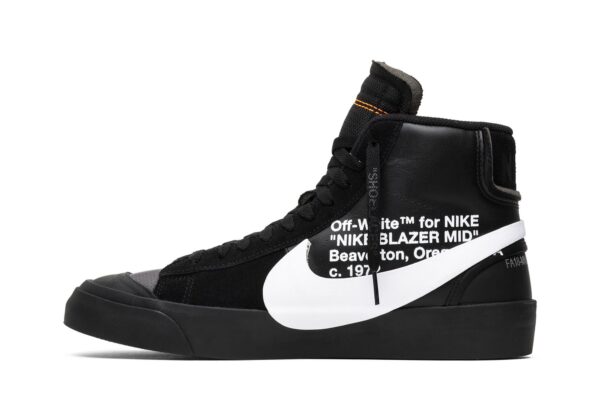 Off-White  x Nike Blazer Mid 'Grim Reapers' AA3832-001 - Image 3