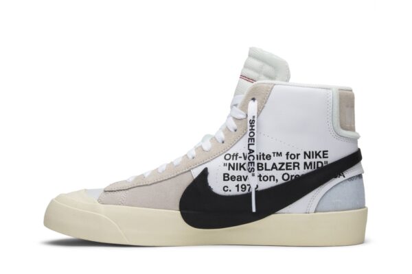 Off-White  x Nike Blazer Mid 'The Ten' AA3832-100 - Image 3
