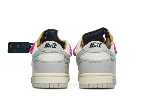 Off-White  x Nike Dunk Low 'Lot 30 of 50' DM1602-122 - Image 6