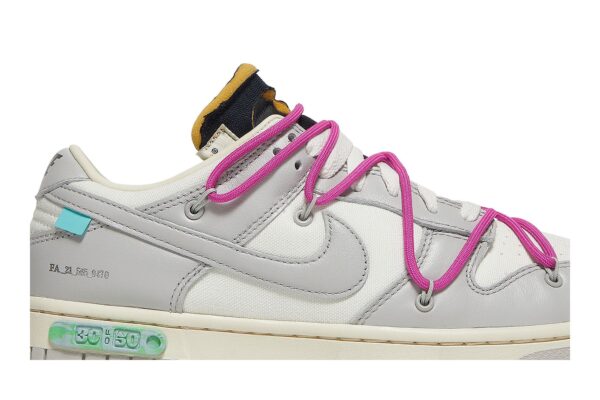 Off-White  x Nike Dunk Low 'Lot 30 of 50' DM1602-122 - Image 2