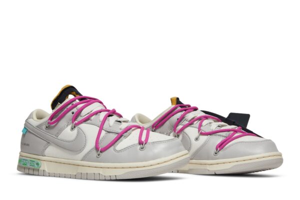 Off-White  x Nike Dunk Low 'Lot 30 of 50' DM1602-122 - Image 8