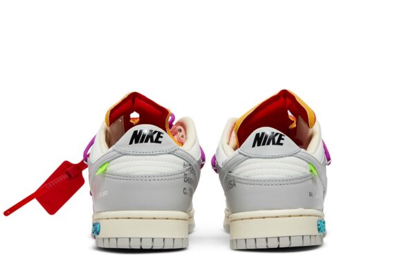 Off-White  x Nike Dunk Low 'Lot 45 of 50' DM1602-101 - Image 6