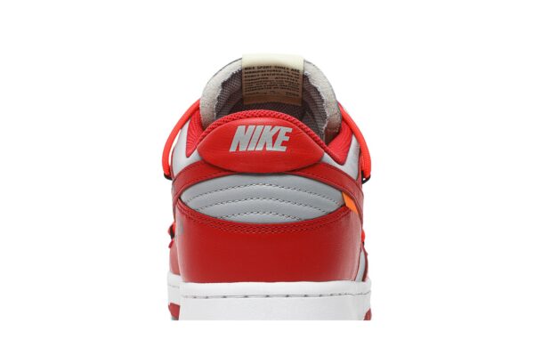 Off-White  x Nike Dunk Low 'University Red' CT0856-600 - Image 7