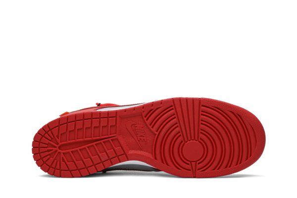 Off-White  x Nike Dunk Low 'University Red' CT0856-600 - Image 4
