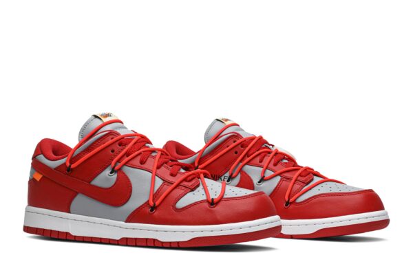 Off-White  x Nike Dunk Low 'University Red' CT0856-600 - Image 8